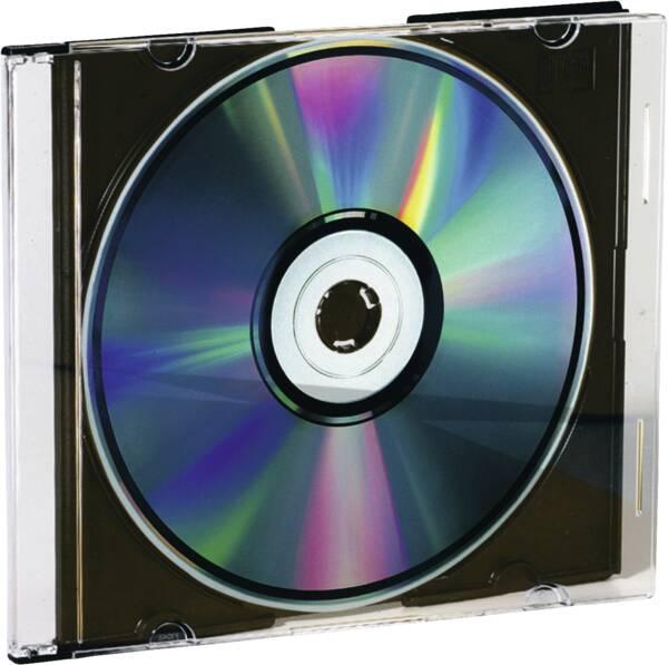 Vivanco CD/DVD Slim Case, 25er Pack