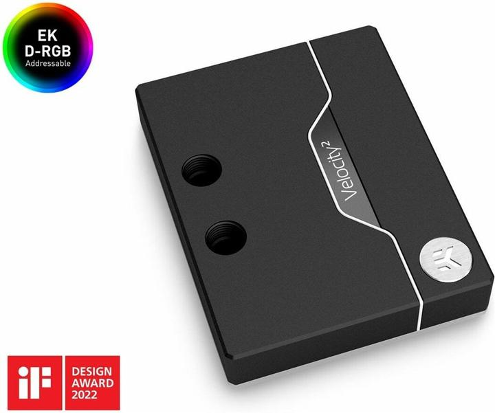 Actual product image EKWB EK Quantum Velocity²D-RGB AM5 Ni+Ac 3831109857700