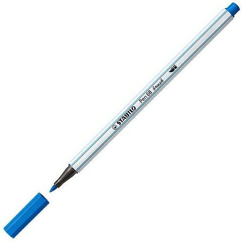 Actual product image STABILO Pen 68 brush Premium felt-tip pen (Dark Blue, 1 x)