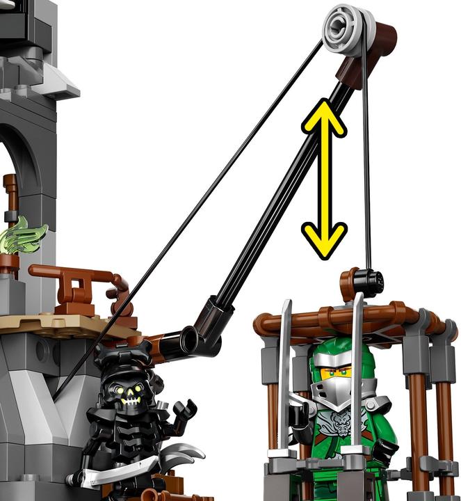 Actual product image LEGO Dungeon of the skull mage (71722, LEGO Ninjago)