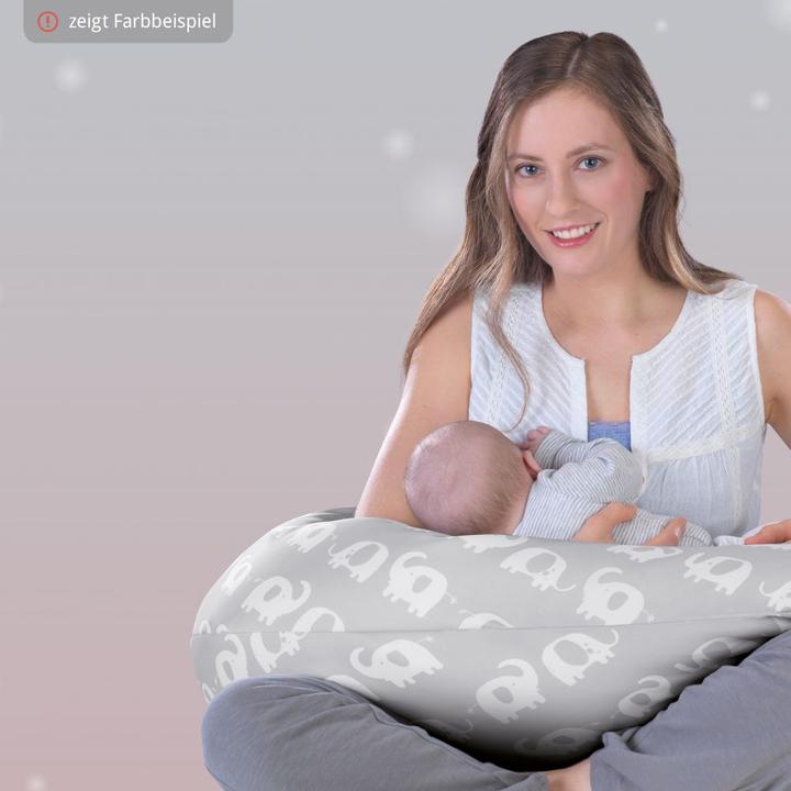 Produktbild Theraline Stillkissen Ersatzbezug für Stillkissen Das Komfort 180 cm - Herzen
