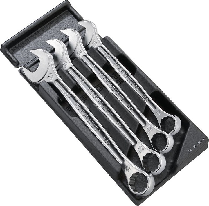 Actual product image Facom Combination wrench set (27 mm, 29 mm, 30 mm, 32 mm)