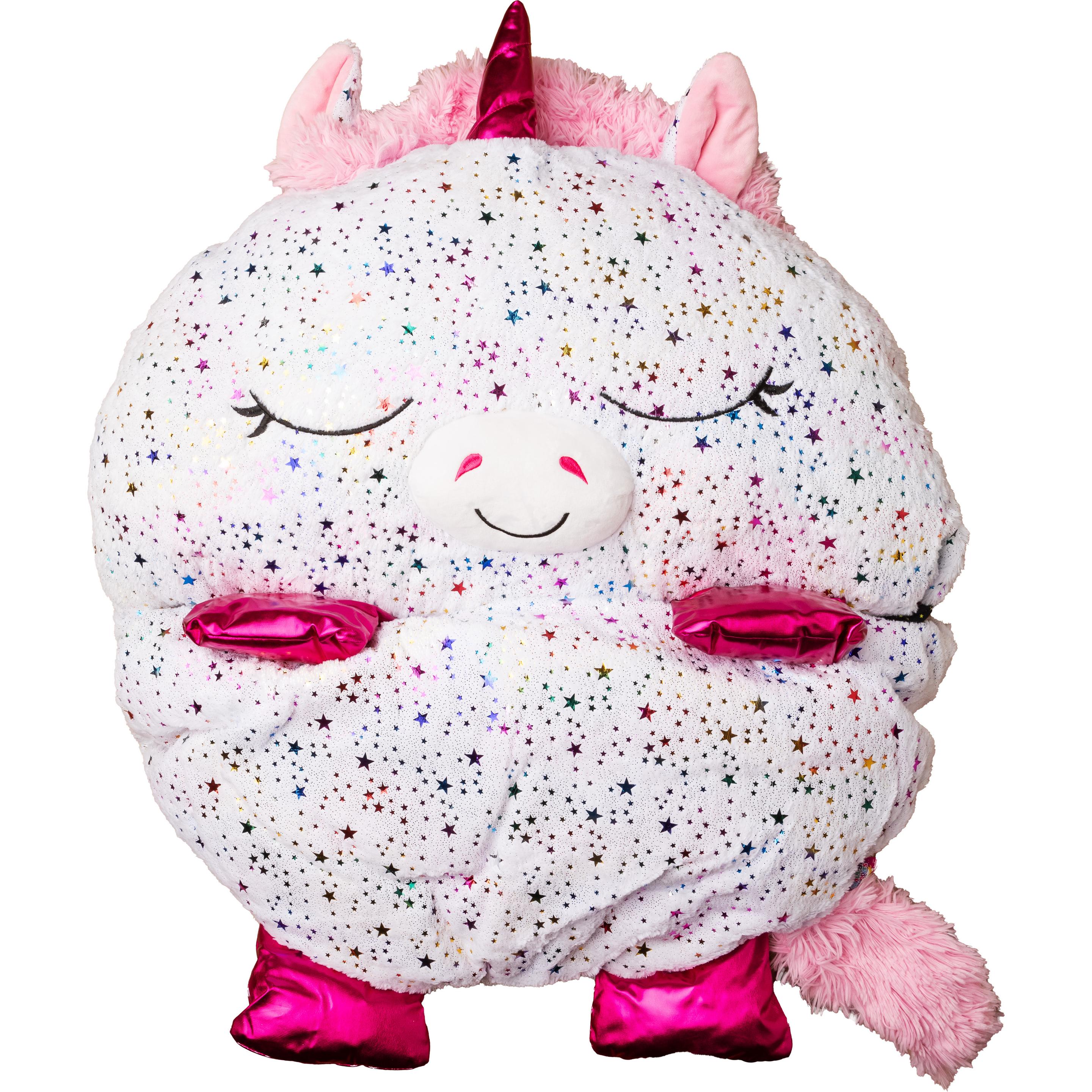 Happy Nappers Sparkling Unicorn Sleeping Bag Plush, size M