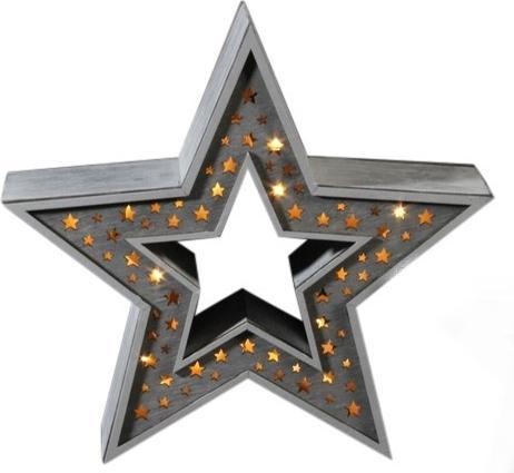 Produktbild GuGus Leuchtdekoration Stern 47 cm aus Holz