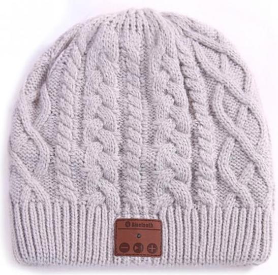 Immagine prodotto MU Classic Cappello a maglia Bluetooth con cuffie stereo (Taglia unica)