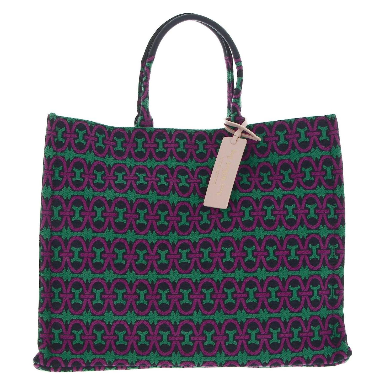 Coccinelle, Damen, Handtasche, Never Without Bag Jacquar Handbag, Mehrfarbig