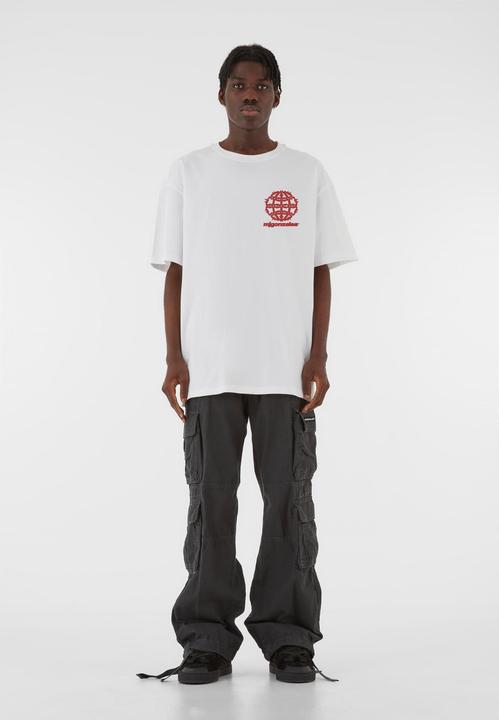 Produktbild Mjgonzales MJG Heavy Oversized Tee - Global Flame white M (M)