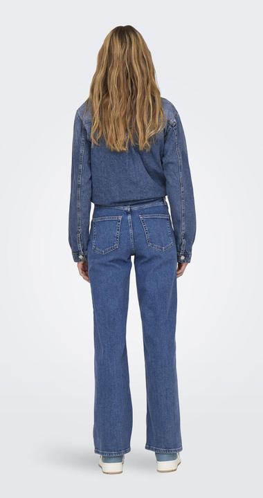 Actual product image Only ONLJUICY Hohe Taille Weiter Beinschnitt Jeans Jeans mit weitem Bein (W30/L32)