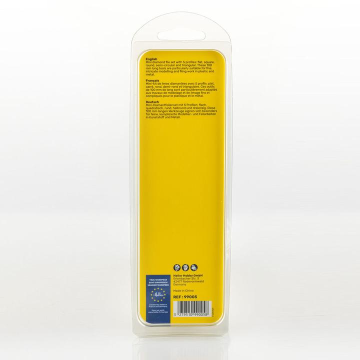 Heller Diamantfeilen-Set 100 mm (5-teilig)