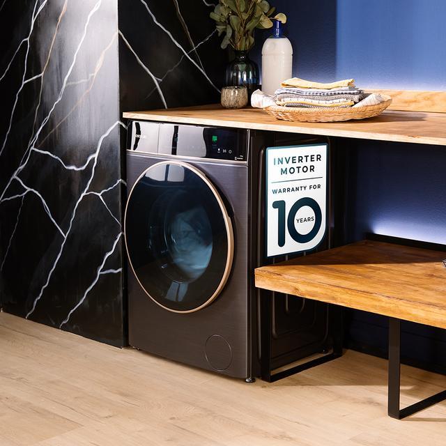 Actual product image Cecotec Bolero DressCode 9900 Inverter FullColor Ice Blue A (9 kg, Left)