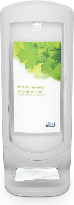 Tork Serviettenspender Xpressnap Steh-/Wandspender Kunststoff hellgrau (1 x)