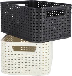 Actual product image Curver Storage Box Rattan S (1 x)