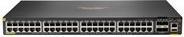 Produktbild HPE E Aruba 6200F Switch 4 SFP+ Ports, PoE, ACL, QoS, OSPF Routing, VSF Stacking, Analytics (52 Ports)