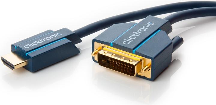 Produktbild clicktronic HDMI (Typ A) — DVI (3 m, DVI, HDMI, 2.0)