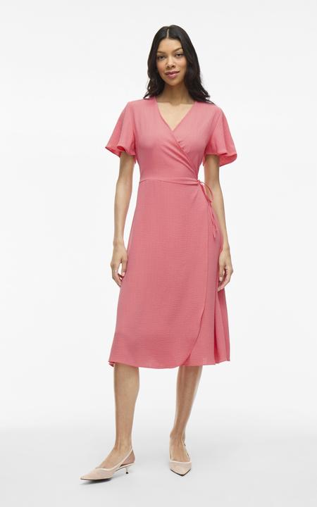 Image du produit Vila Kurzärmeliges Wickelkleid (36)