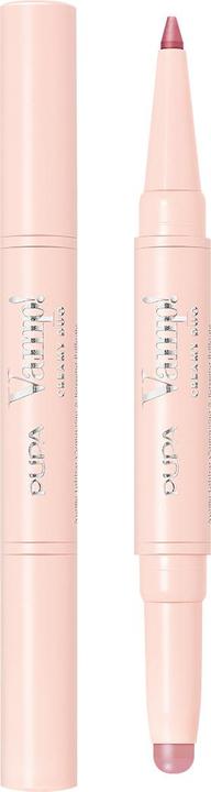 Pupa Milano Lip Pencil And Creamy Lipstick Duo Vamp! 019 Vibrant Rose (019)