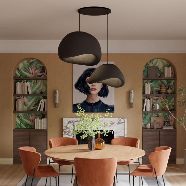 Produktbild Opviq Wabi Plasterglows Chandelier (E27)