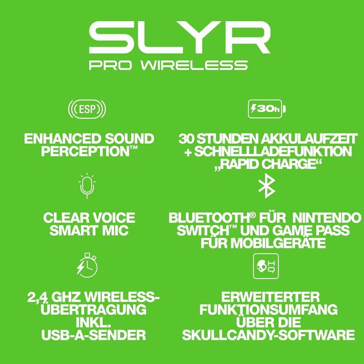 Image du produit Skullcandy SLYR Pro XBOX Gaming Wired Over Ear (Filaire)