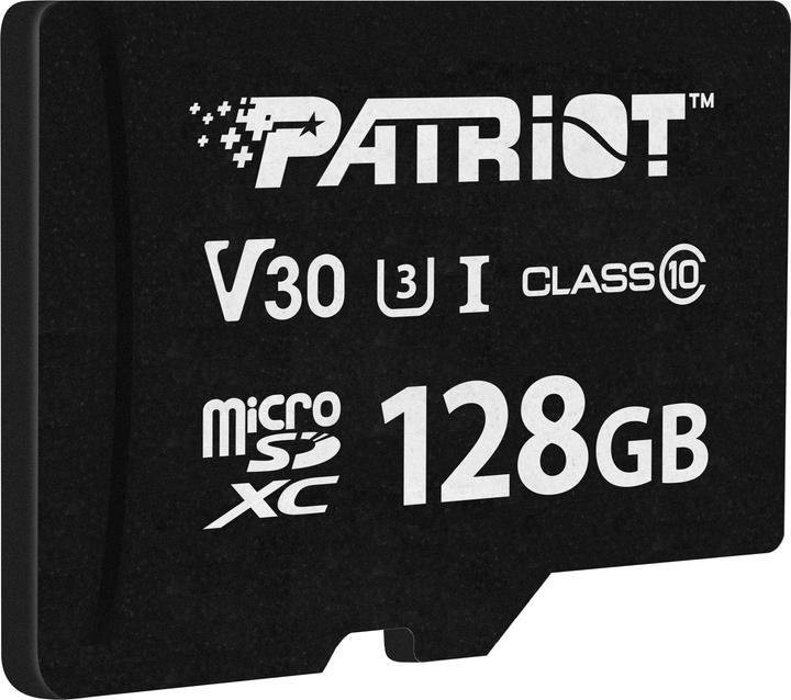 Produktbild Patriot SD Card 128GB VX Series MicroSDXV V30 PS001681 (128 GB, MicroDrive, microSDXC, U3, UHS-I)