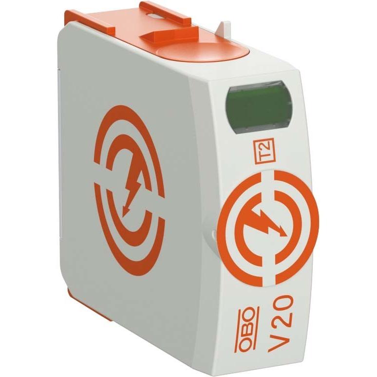 OBO Bettermann, Überspannungsschutz, SurgeController V20 Oberteil 280V 5095364