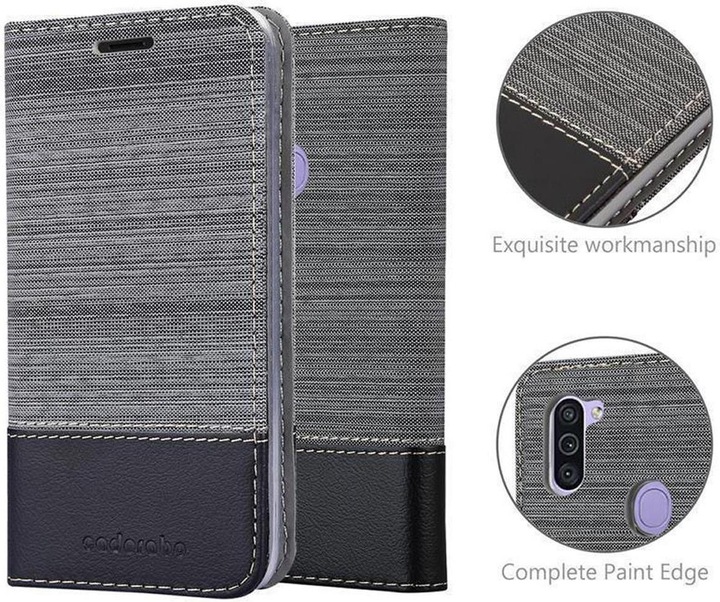 Produktbild Cadorabo Book Jeans Optik Cover (Samsung Galaxy A11, Samsung Galaxy M11)