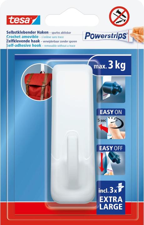 tesa Powerstrips adhesive hook XL
