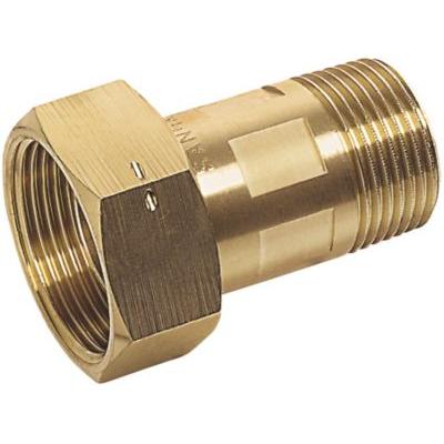 Sanha, Rohrverbindungstechnik, PURAFIT 1/2X3/4 vandm.forskr. - siliciumbronze. Blyfri. Flad taetning, plomb.bar