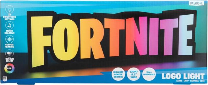 Produktbild Paladone Products Fortnite Logo LED RGB-Lampe