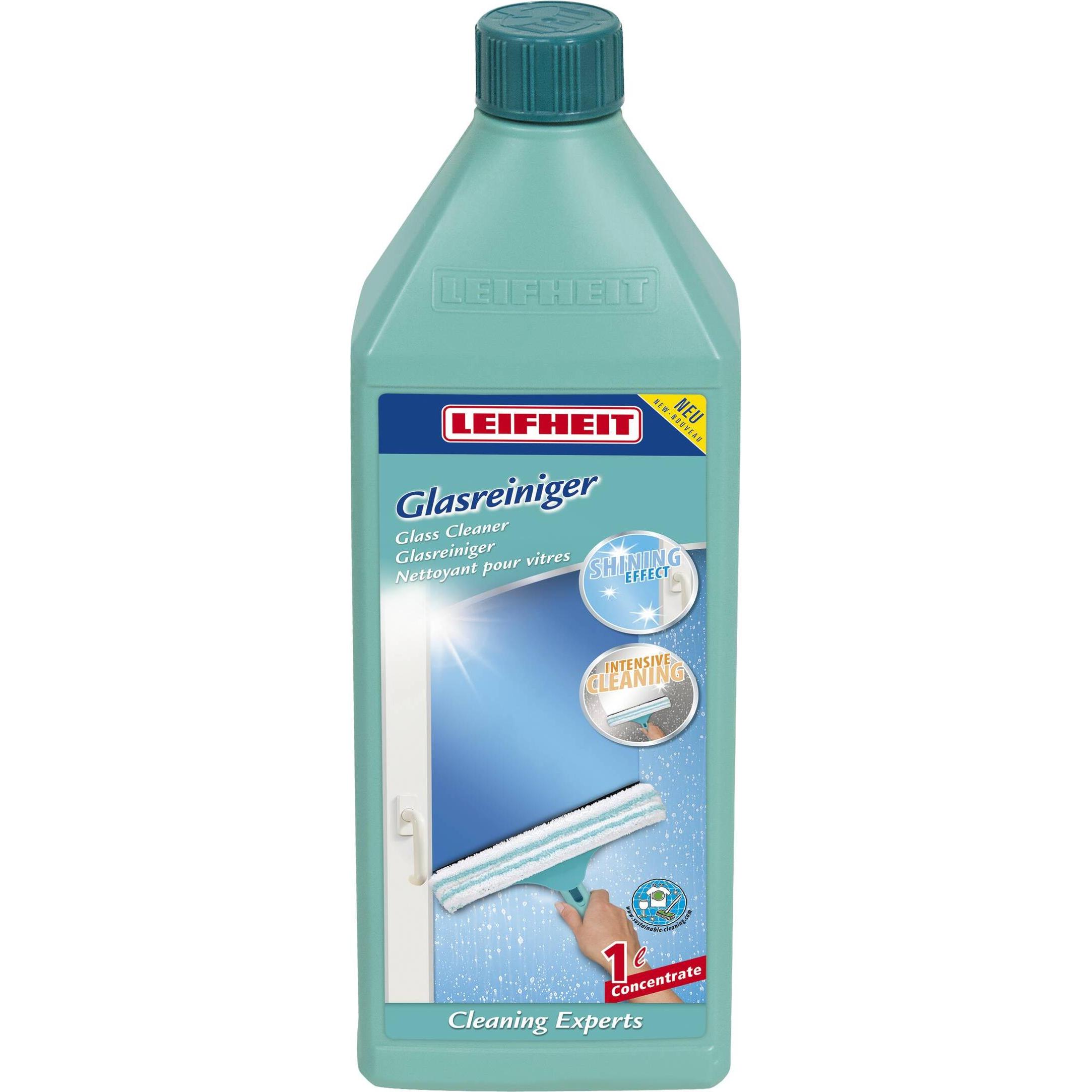 Leifheit Glasreiniger, Reinigungsmittel, Türkis