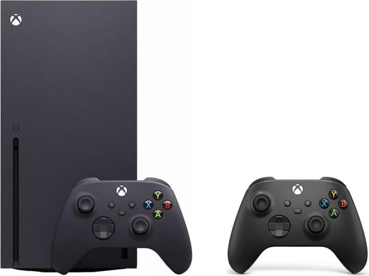 Actual product image Microsoft Xbox Series X + Xbox Wireless Controller - Carbon Black