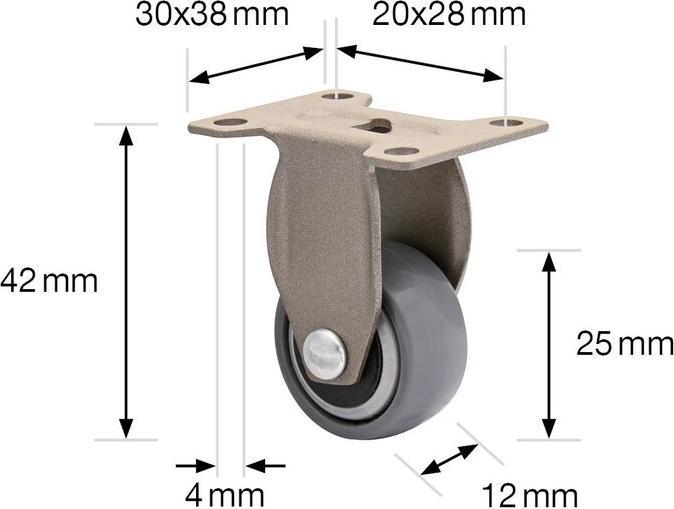 Produktbild Wagner System Bockrolle 3C-Serie