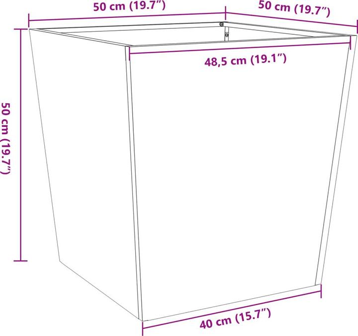 Produktbild vidaXL Pflanzkübel