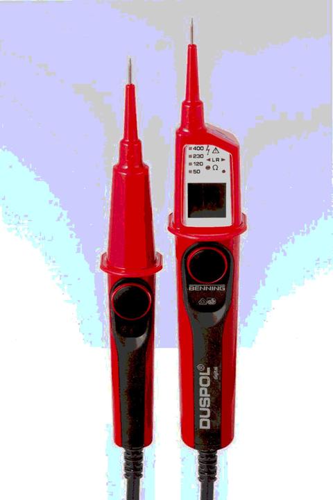 Image du produit Benning Testeur de tension bipolaire DU (CAT IV 600V, CAT III 1000V)