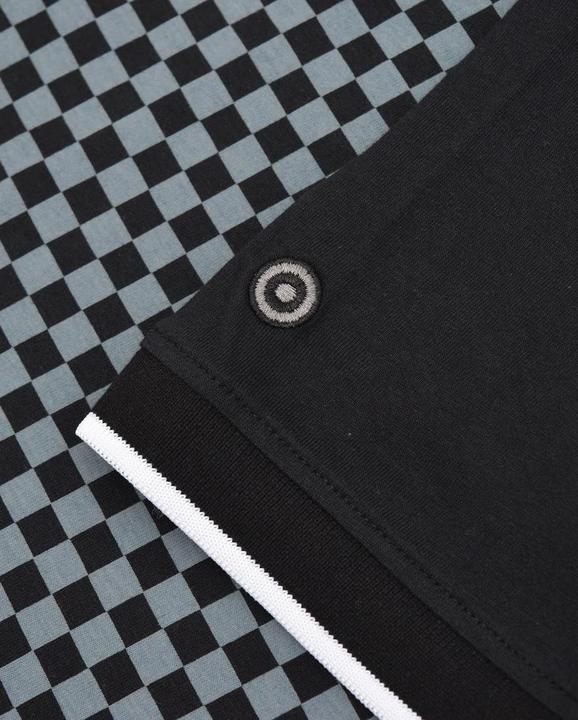 Actual product image Lambretta Mens Two Tone Big & Tall Polo Shirt (XXL)