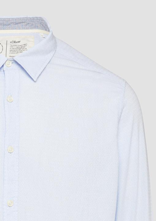 Immagine prodotto S.Oliver Hemd Regular Fit: Baumwollhemd mit Strukturmuster (L)