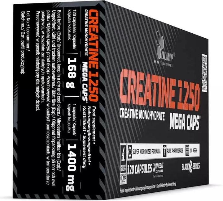 Produktbild Olimp Sport Nutrition Monohydrate (120 Stück, Kapseln, 125 g)