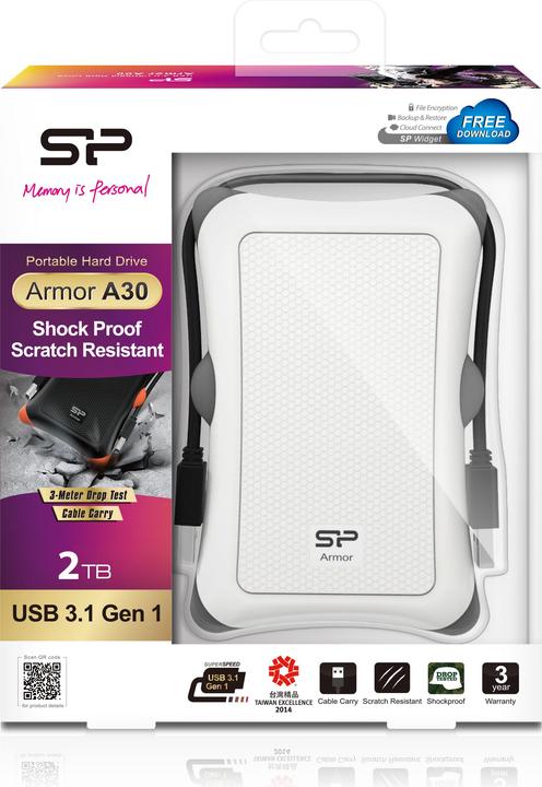 Produktbild Silicon Power Armor USB 3.1 Gen1 (2 TB)