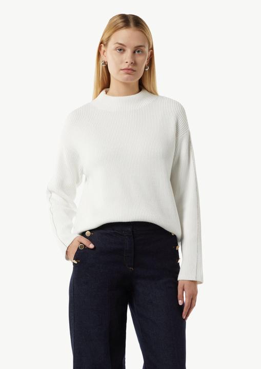 Produktbild Comma Strickpullover Strickpullover mit Schmuckdetail am Ärmel (36)