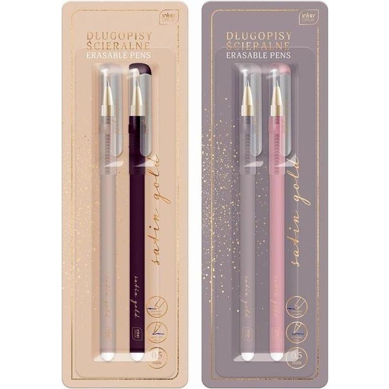 Interdruk, Penne, Satin Gold radierbarer Stift 2 Stk (2 x)