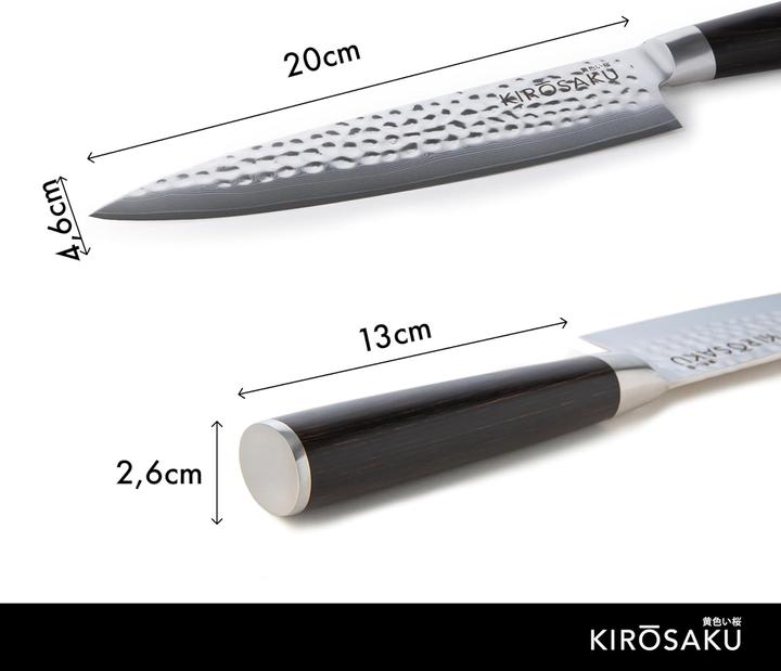 Image du produit Kirosaku Couteau damassé 20cm (20 cm)