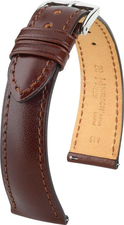 Image du produit Hirsch Siena (20 mm, Veau, Huawei Watch GT 3 Pro (43mm), Polar Unite, Galaxy watch 4 (40mm), Galaxy watch 4 (44mm), Galaxy Watch 5 (44mm), Galaxy Watch 5 Pro, Galaxy Watch 6, Galaxy Watch 6 Pro, Garmin vívoactive 5, Garmin Forerunner 55)