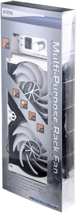 Produktbild Titan TTC-SC09TZ(B) Computer Kühlkomponente Universal Kühler 12 cm Schwarz (120 mm)