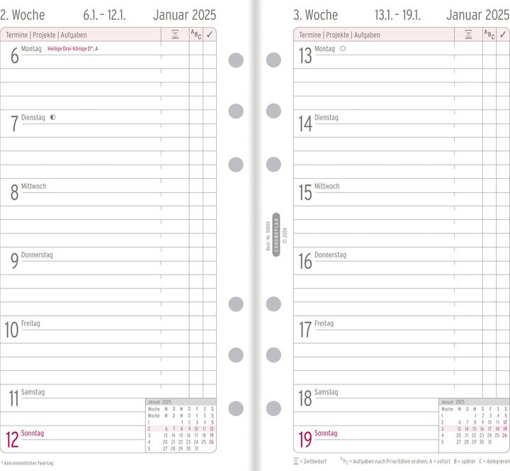 Produktbild Chronoplan Wochenplan (1 Woche / 1 Seite)