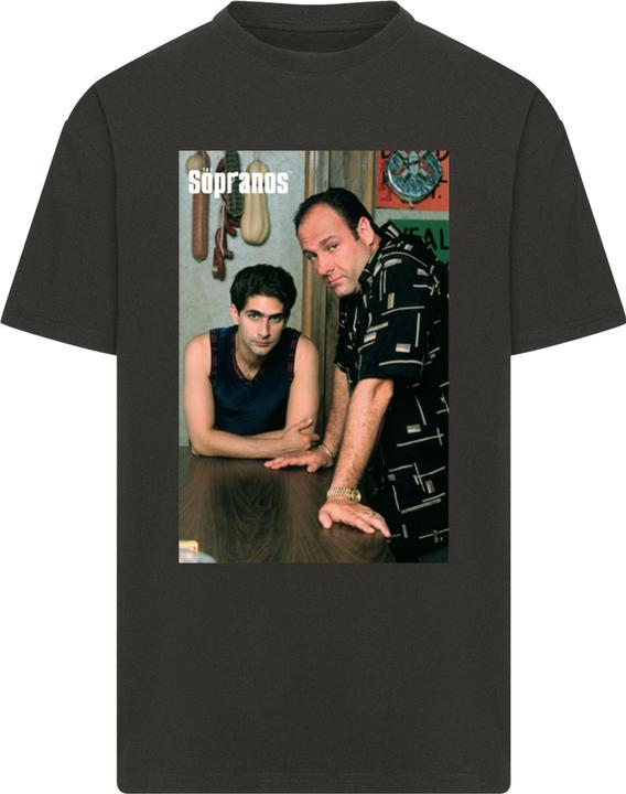 Produktbild Merchcode The Sopranos - Tony & Christopher Heavy Oversize Tee - 197491 (L)