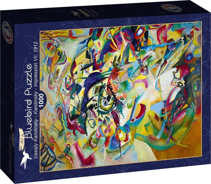 Bluebird Puzzle 1000 pieces Vassily Kandinsky - Kandinsky - Impression VII, 191 (1000 Teile)