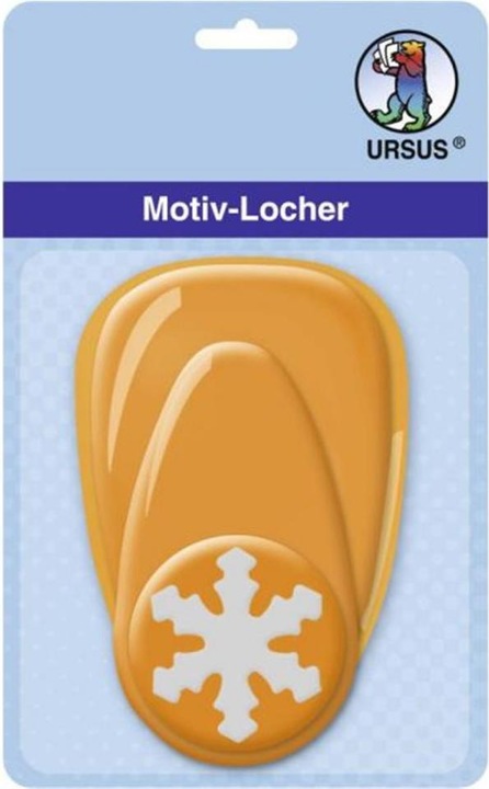 Produktbild Ursus Motivlocher Schneeflocke mittel