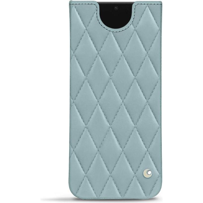 Thumbnail - Noreve Lederschutzhülle (Samsung Galaxy S22), Smartphone Hülle, Blau