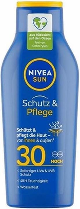 Produktbild NIVEA Sun Protect & Moisture (Sonnencreme, SPF 30, 400 ml, 150 g)
