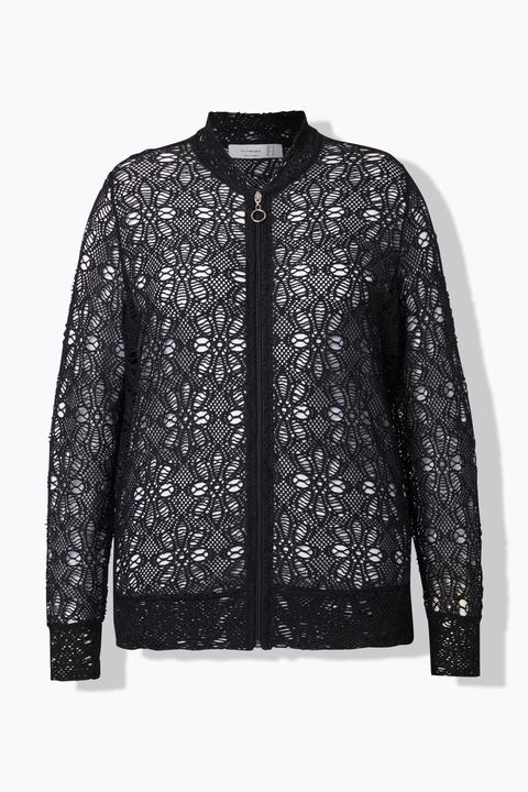 Immagine prodotto Miamoda Blouson, Spitze, Langarm (44)