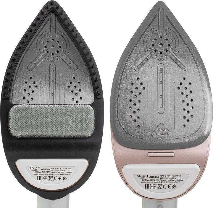 Image du produit Adler Parownica do ubrań & żelazko 2 w 1 (1400 W, 25 g/min)